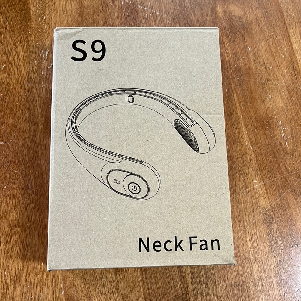 NIB • Bladeless • Neck Fan